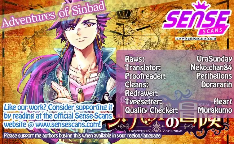 Magi - Sinbad no Bouken Chapter 127.1 1